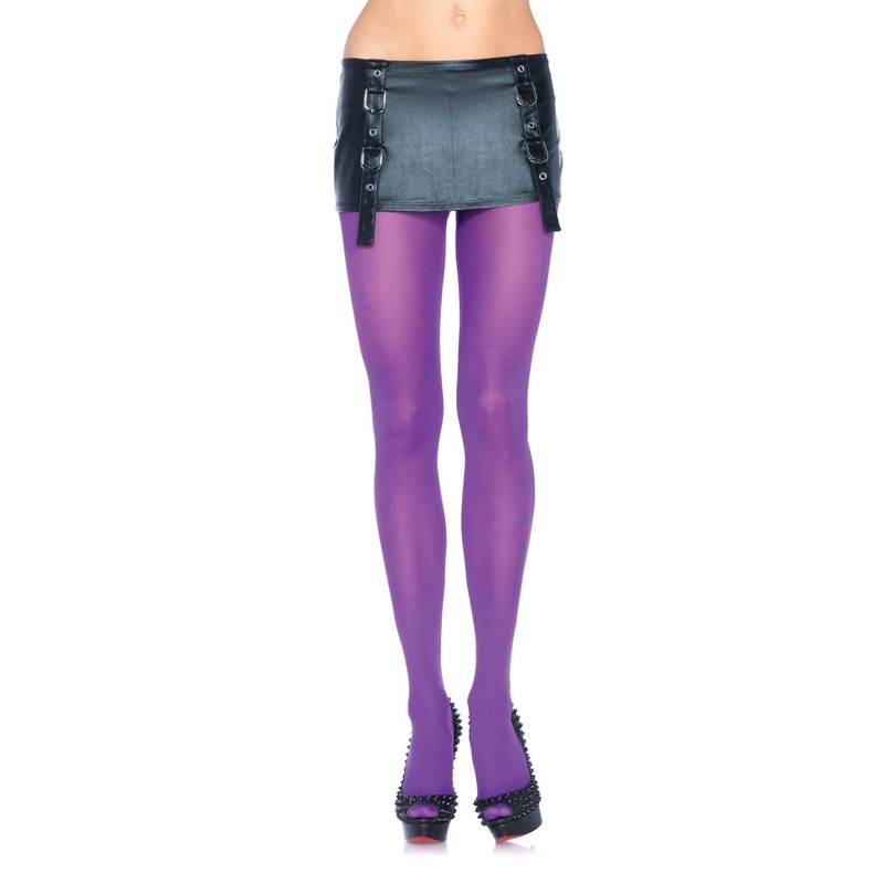 Purple Nylon Tights