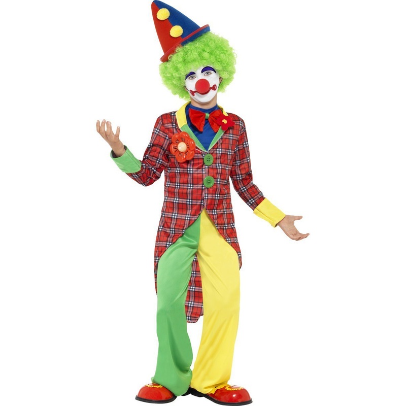 Colourful Clown Costume - Kids