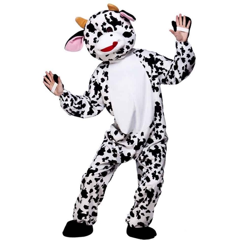 Cute Cow Mascot Costume
