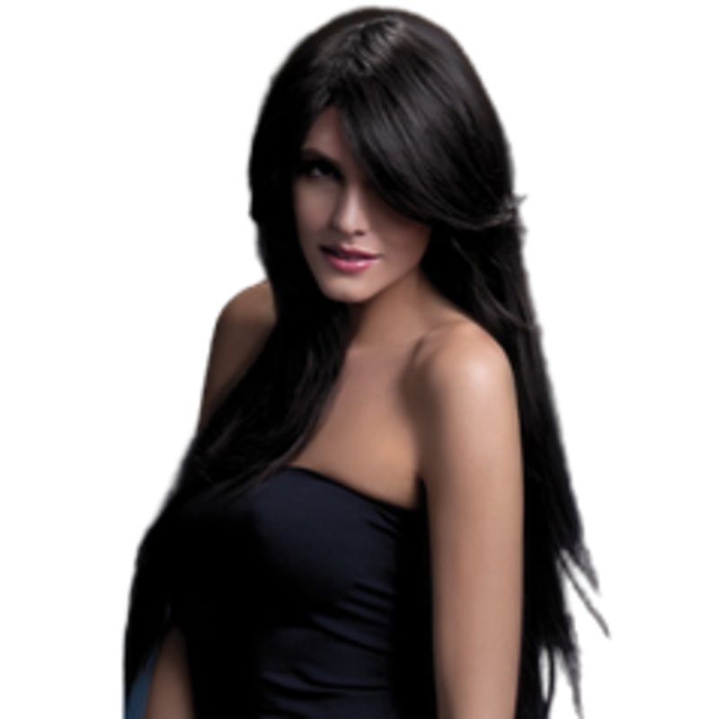 Deluxe Amber Wig - Brown