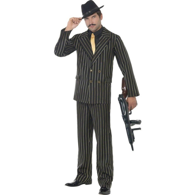 Gold Pinstripe Gangster