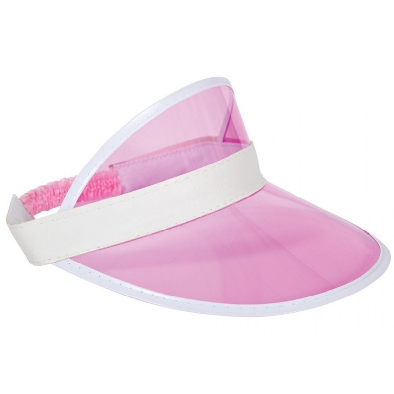 Pink Golf Visor Hat