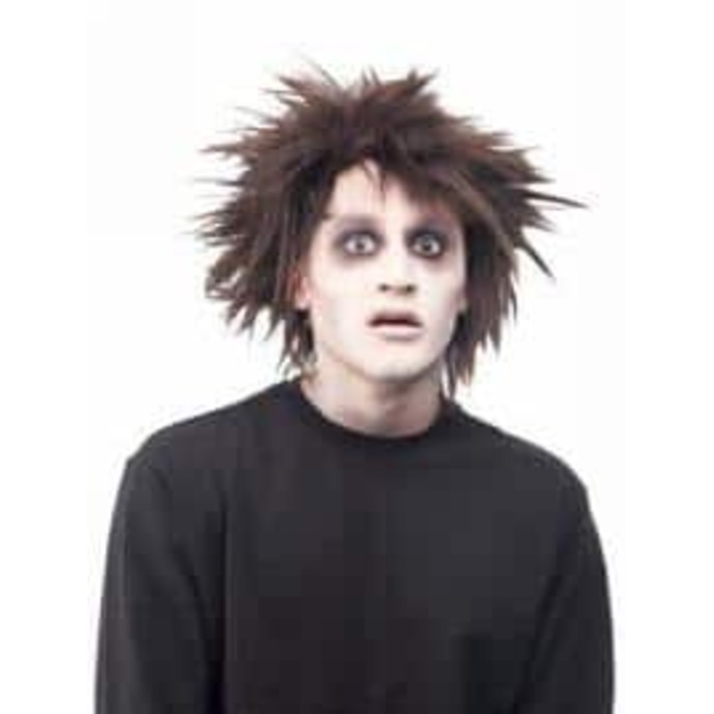 Shock Treatment Wig - Brown