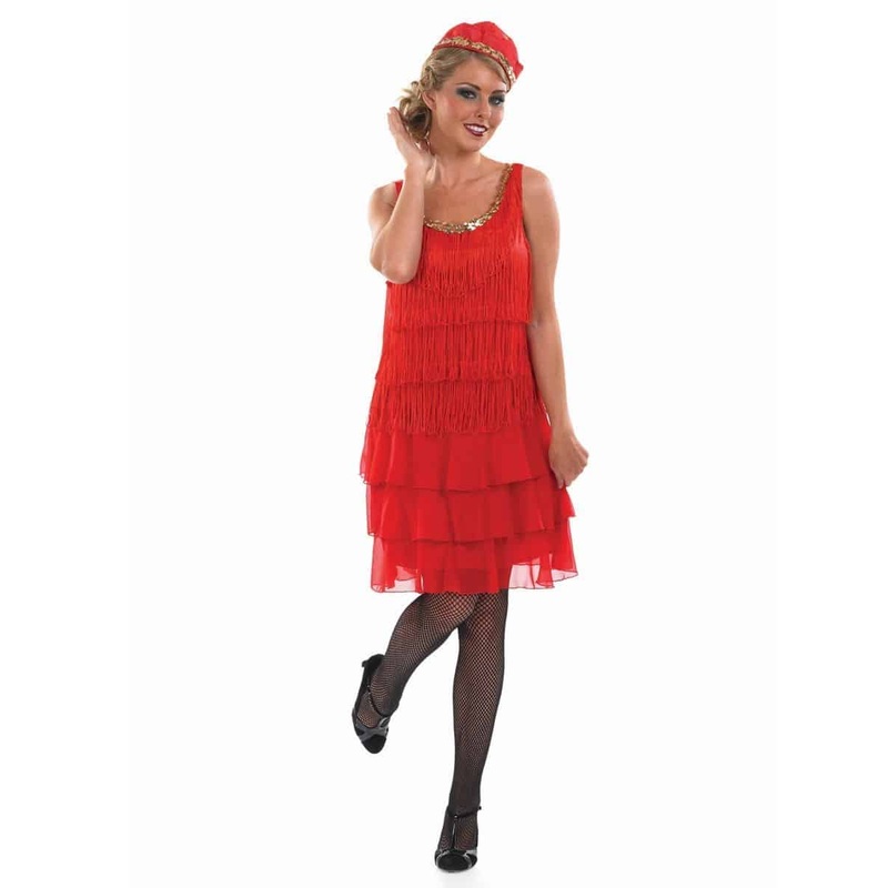 1920's Cocktail Dress - Red