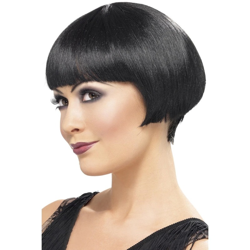 20s Flapper Bob Wig - Black