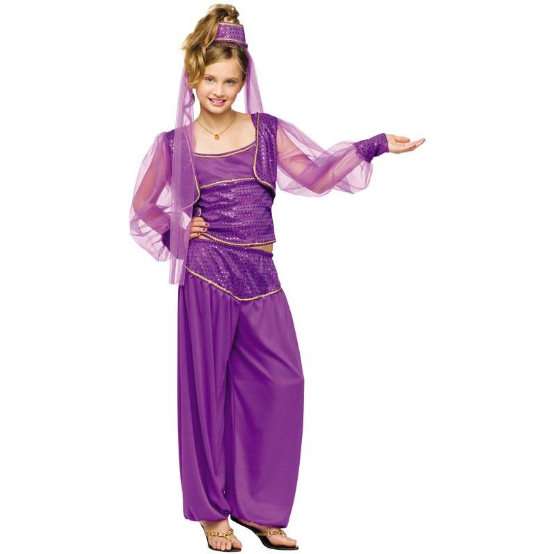 Dreamy Genie Girl's Fancy Dress Costume