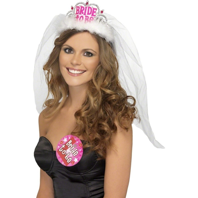 Bride To Be Tiara With Veil