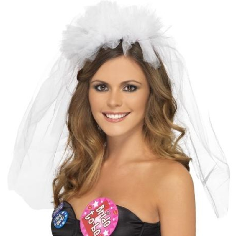 Hen Night Veil Headband