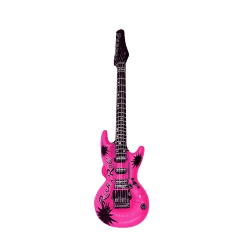 Neon Inflatable Guitar
