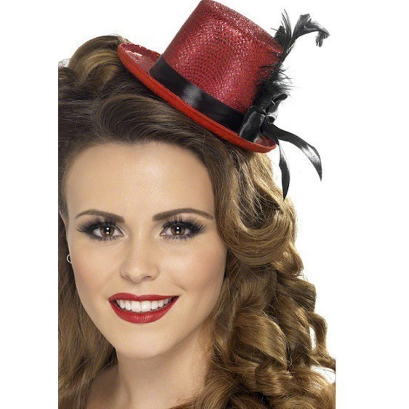 Red Mini Top Hat