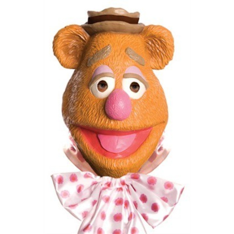 The Muppet's Fozzie Bear Latex Mask