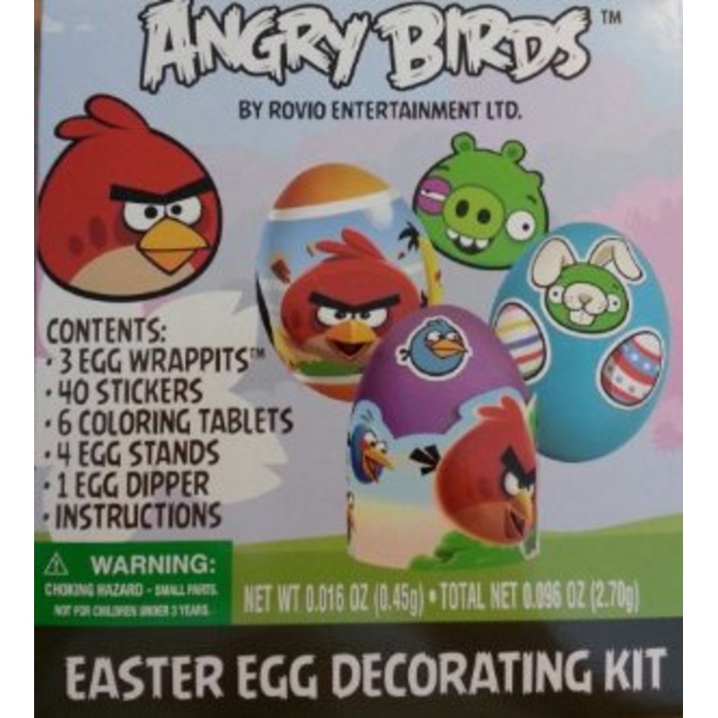 Angry Birds Easter Egg Decorating Kit