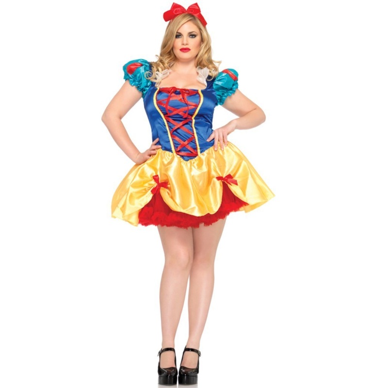 Deluxe Sexy Fairytale Snow White - Plus Size