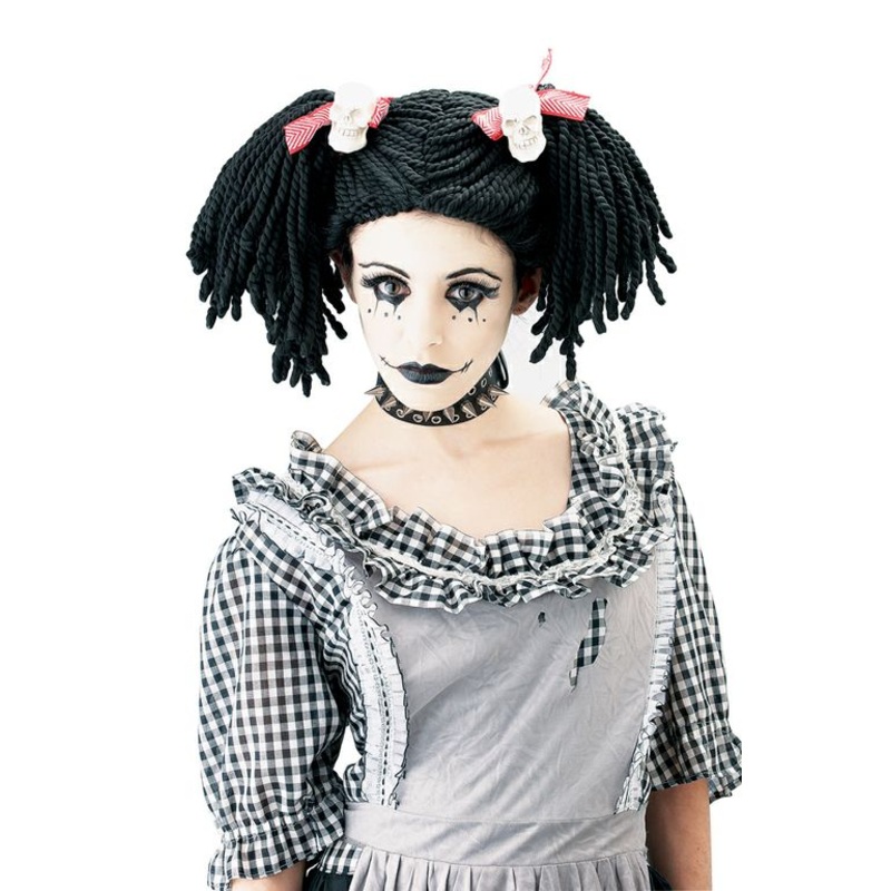 Gothic Rag Doll Wig