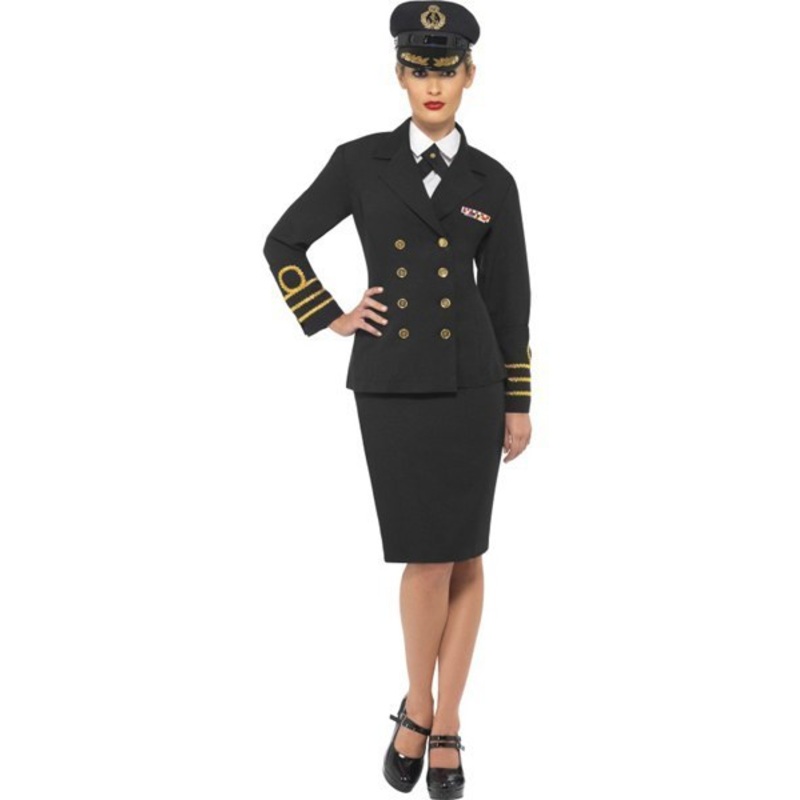 Ladies Navy Officer Costume