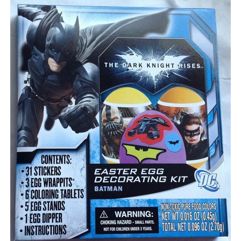 The Dark Knight Rises Easter Egg Decorating Kit