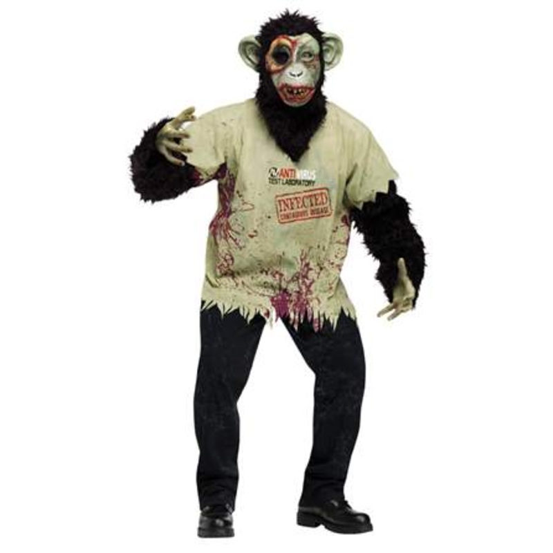 Zombie Chimp Costume