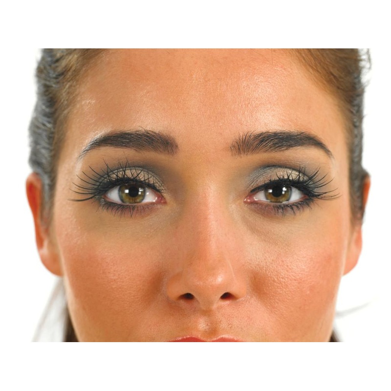 Black Criss Cross Eyelashes