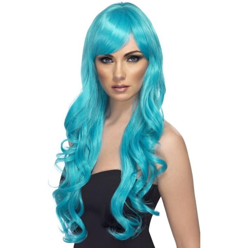 Desire Wig - Aqua Blue