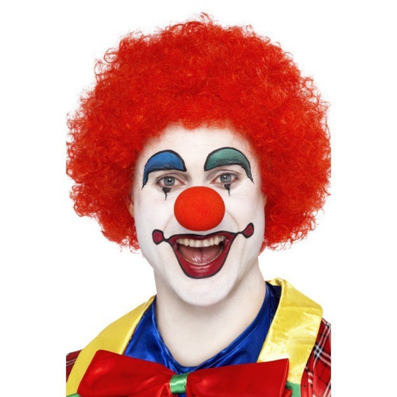 Red Clown Wig