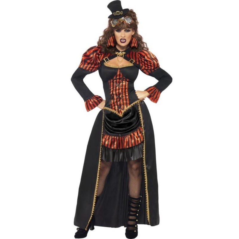 Steampunk Victorian Vampiress Costume