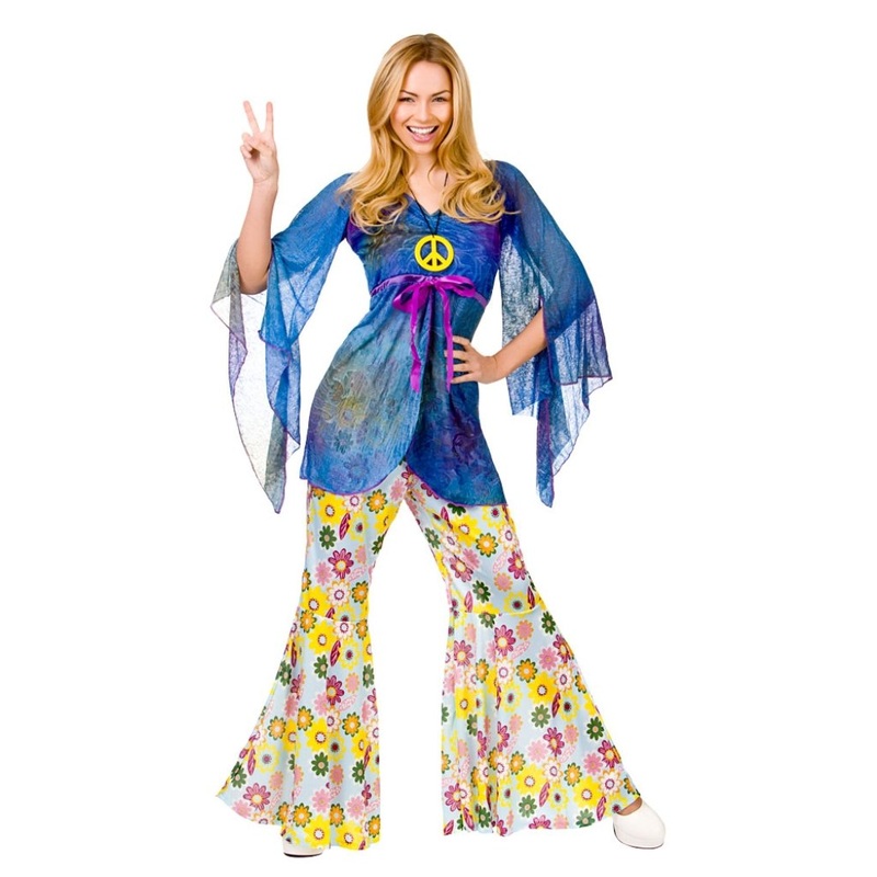 Woodstock Hippie Costume - Plus Size