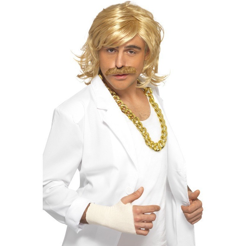 Game Show Host Wig & Tash