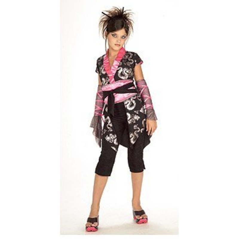 Pink Ninja Costume - Kids