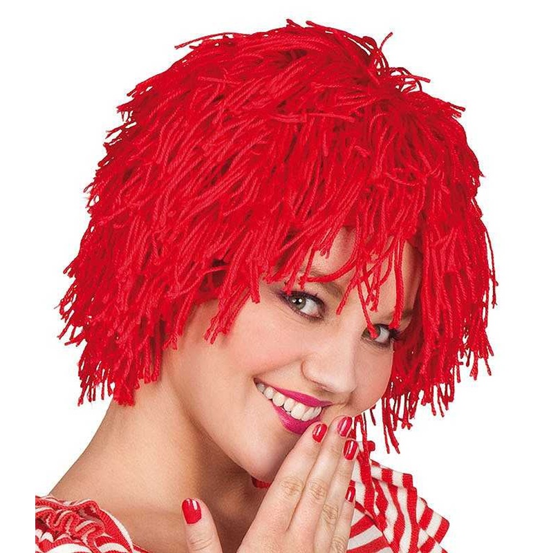 Wooly Clown Wig - Red