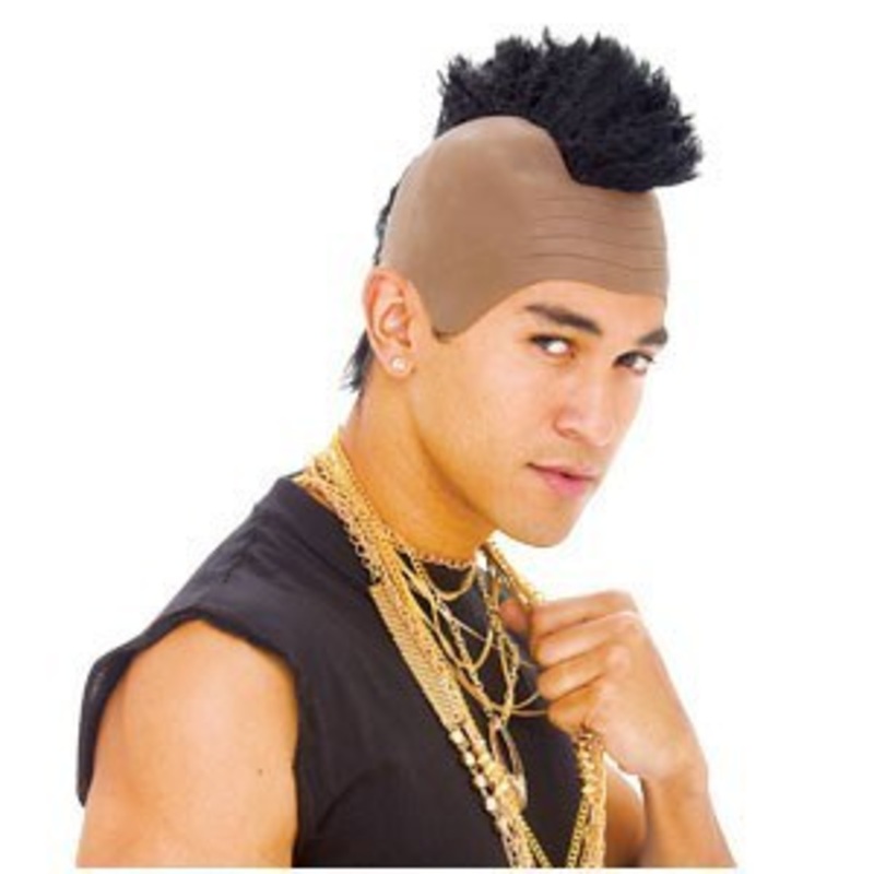 Black Fro Hawk Wig