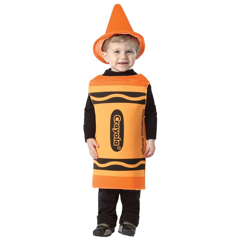 Crayola Outrageous Orange Baby Costume