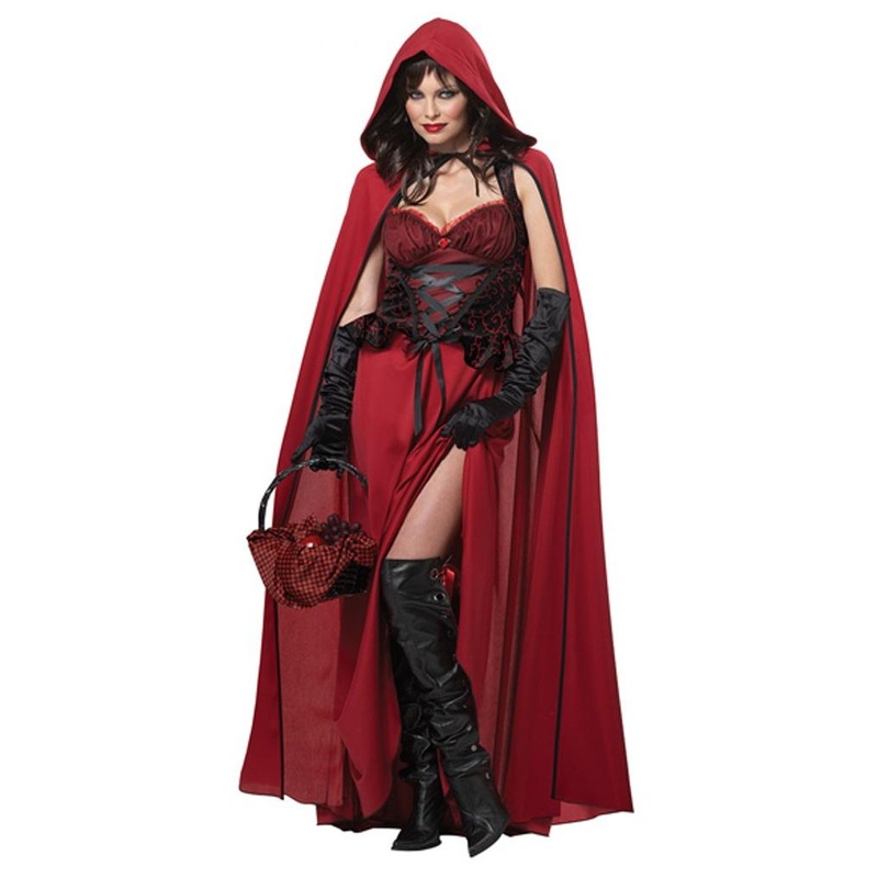 Dark Red Riding Hood Costume