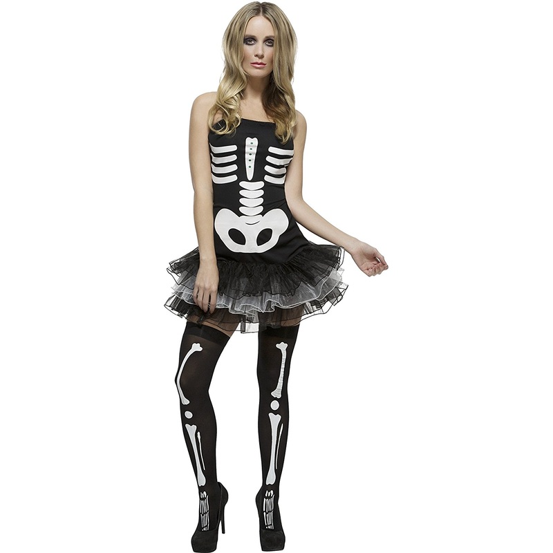 Fever Skeleton Costume - Teen