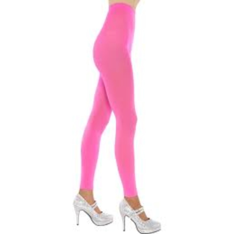 Footless Tights - Pink