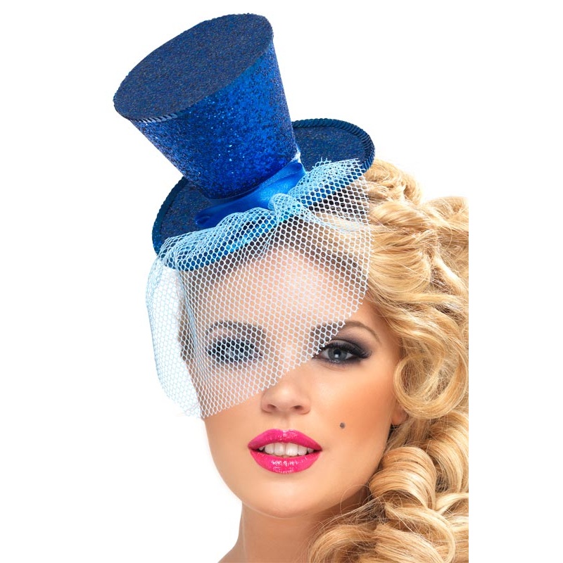 Mini Top Hat - Blue