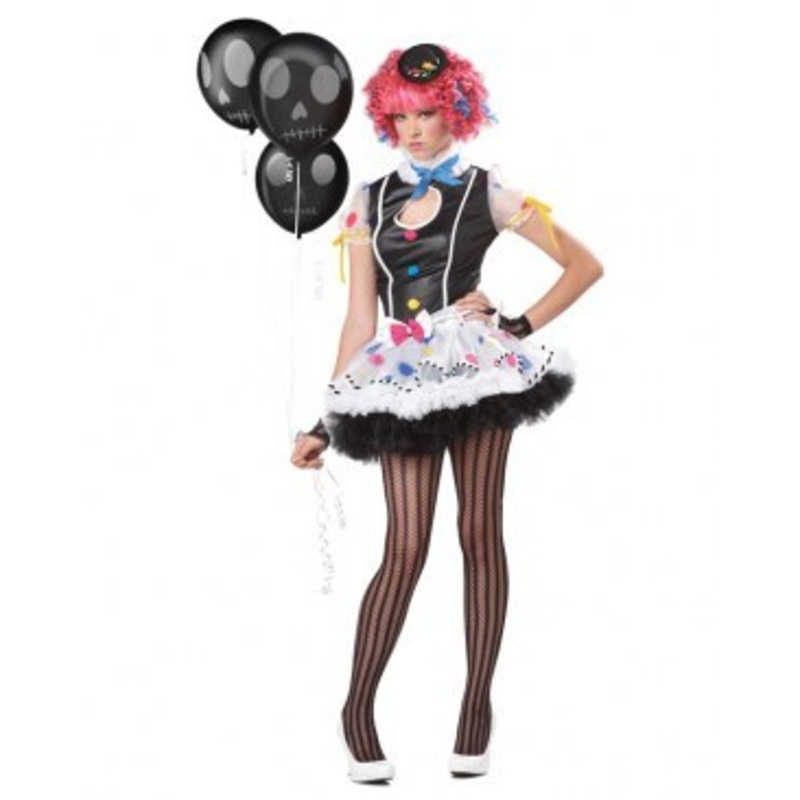 Sassie The Clown Costume - Teen