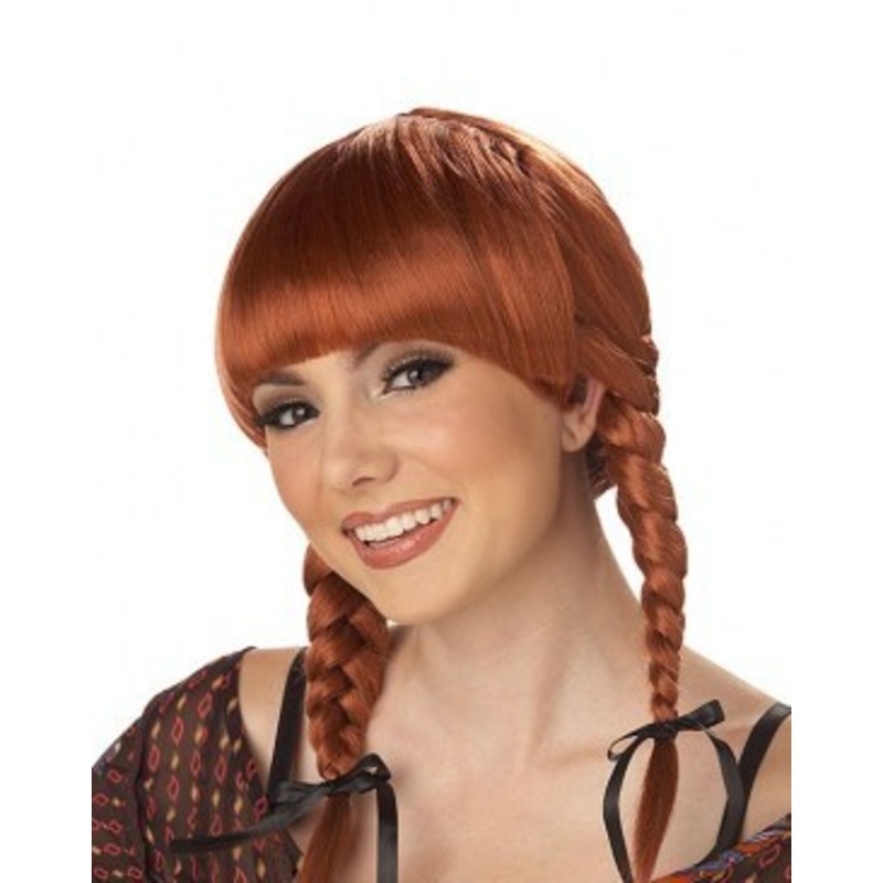 Bohemian Braids Wig - Red