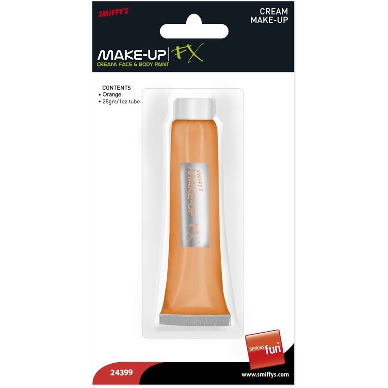 Cream Make Up Face Paint - Orange