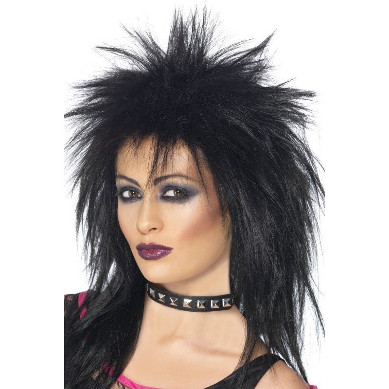 Rock Diva Wig - Black