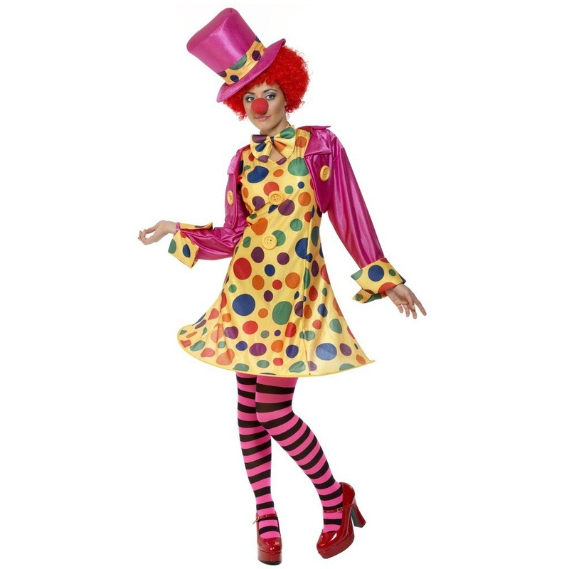 Clown Lady Costume - Plus Size