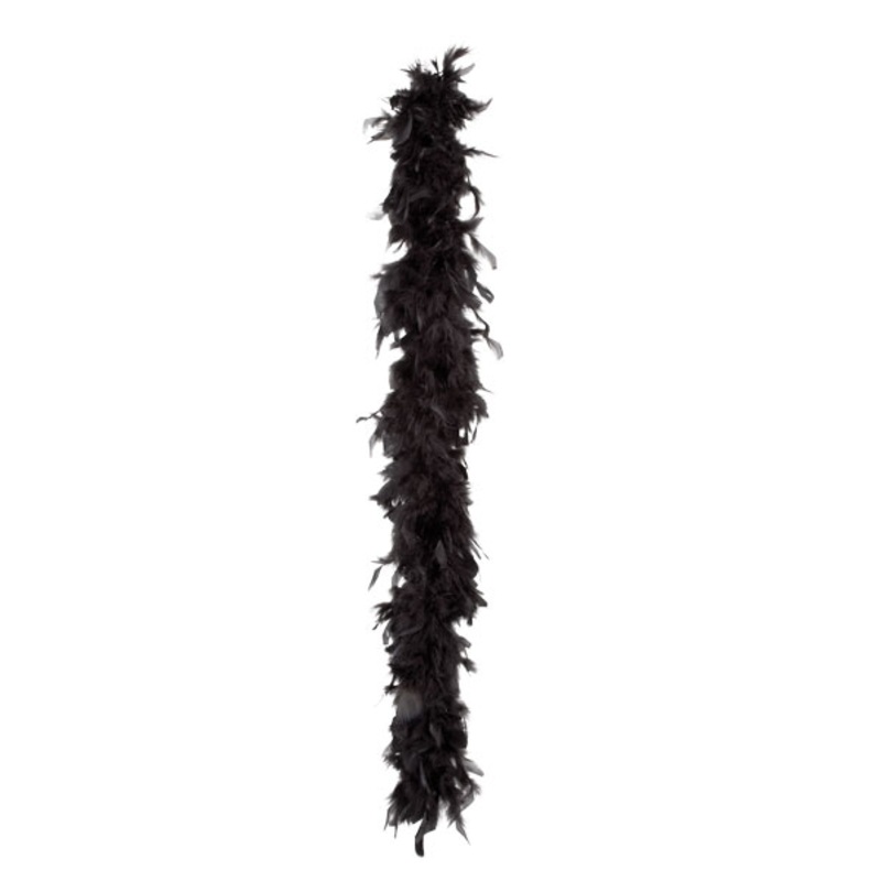 Feather Boa - Black 50g