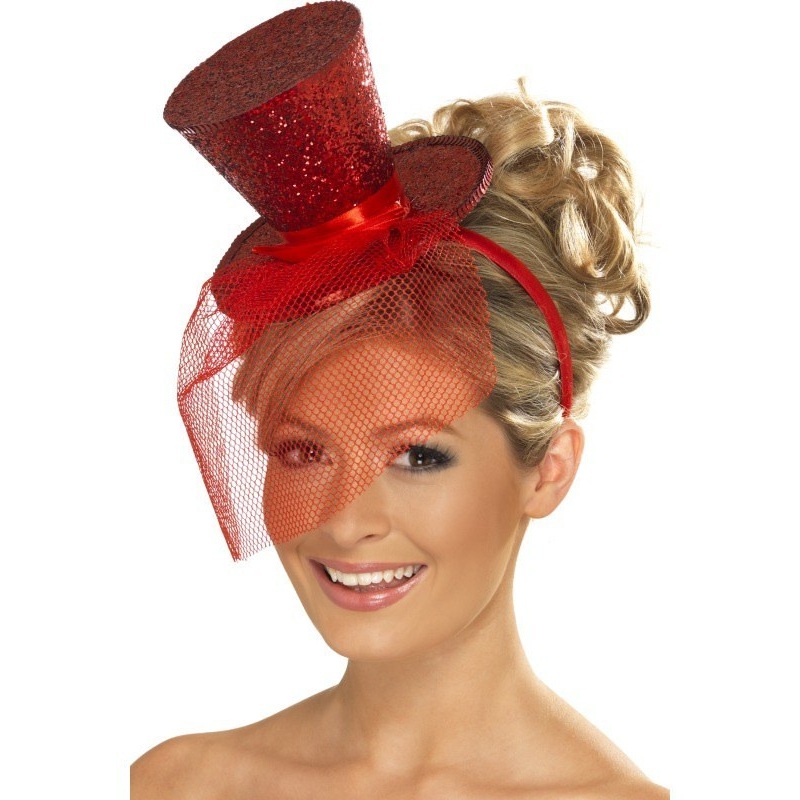 Mini Top Hat - Red