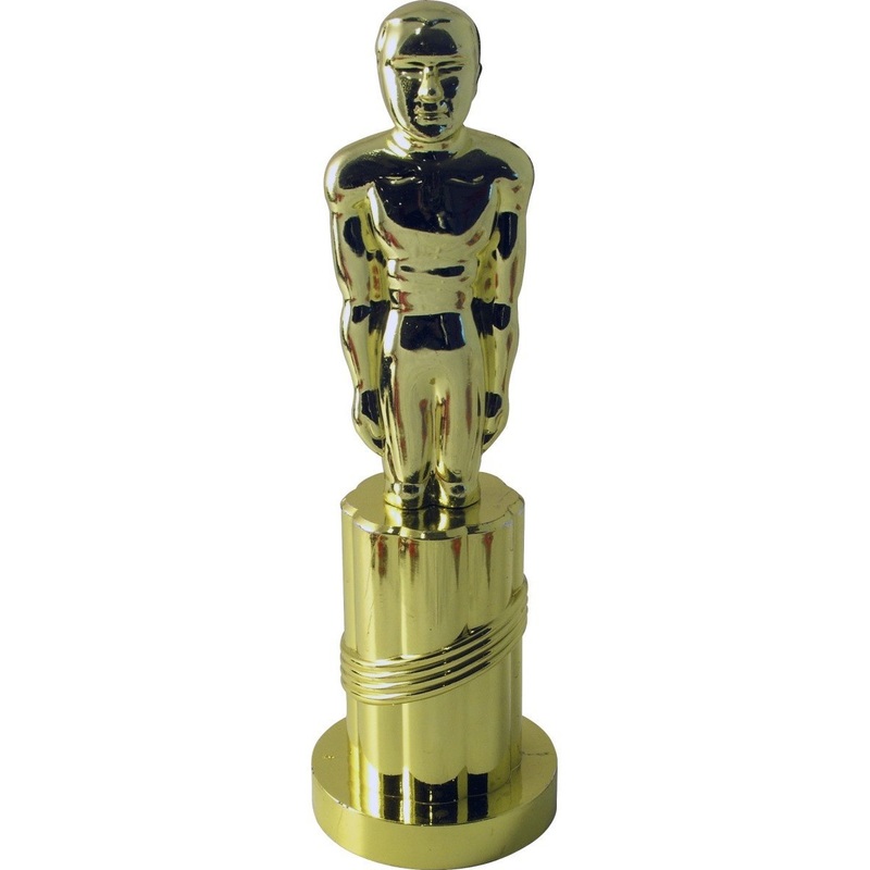 Gold Statue 9"