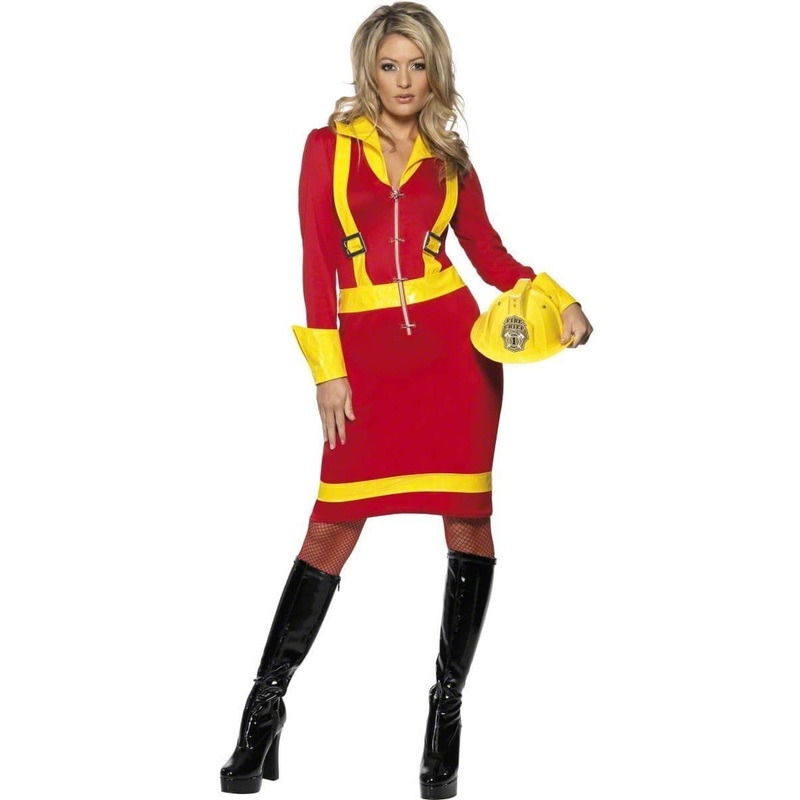 Ladies Fire Fighter Costume