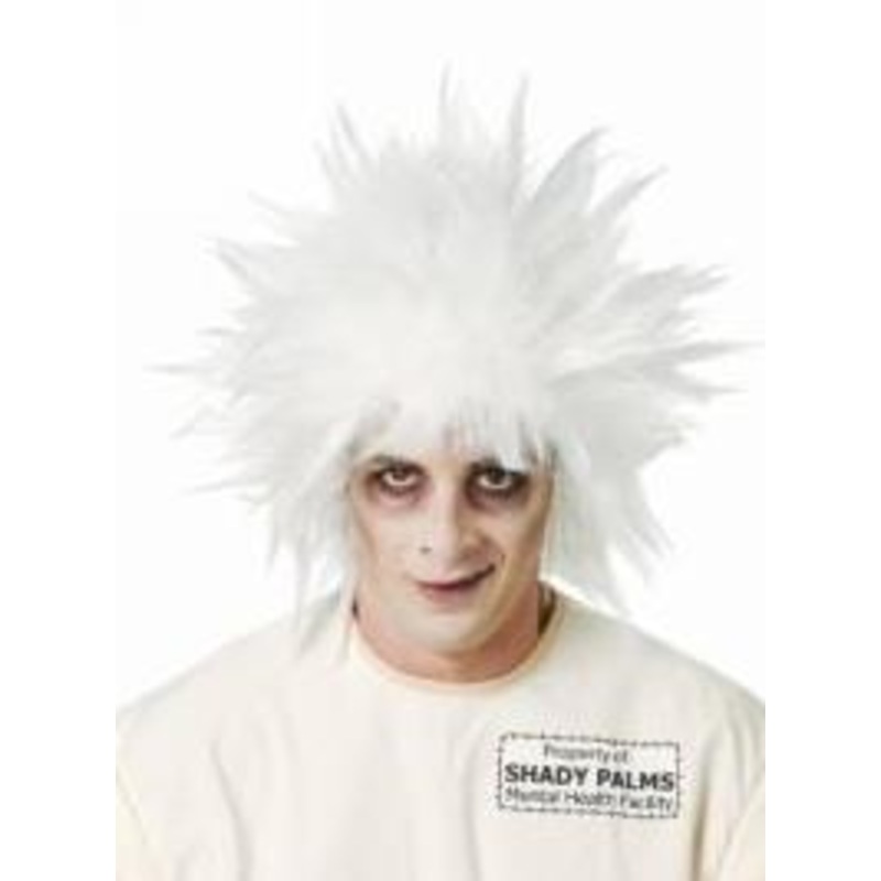 Shock Treatment Wig - White