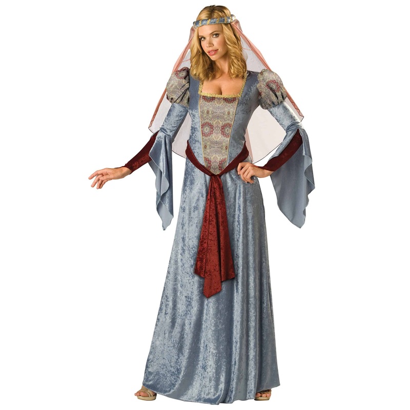 Blue Maid Marion Costume