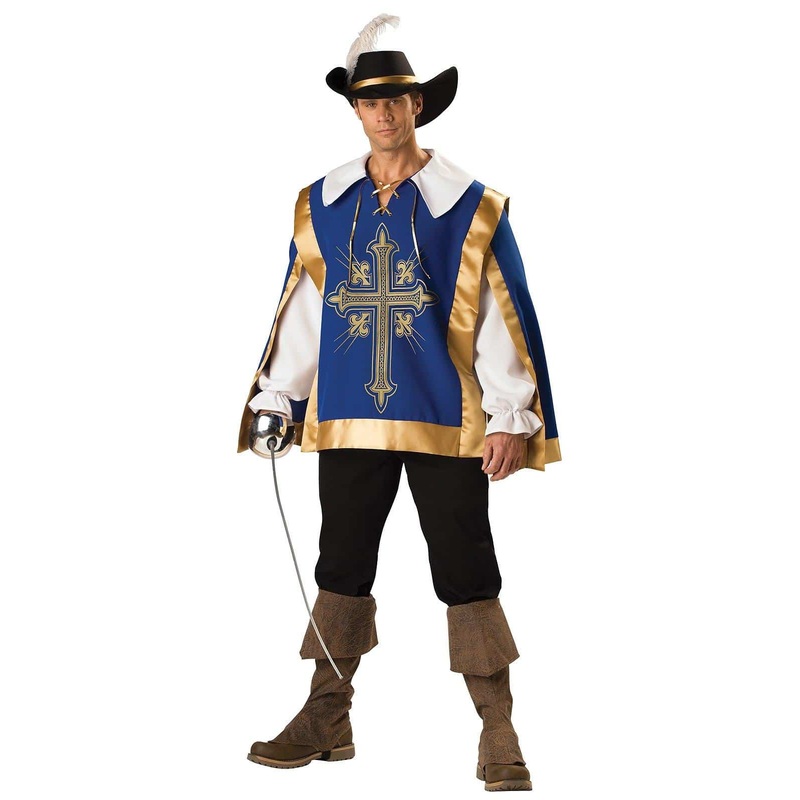 Deluxe Musketeer Costume Plus Size