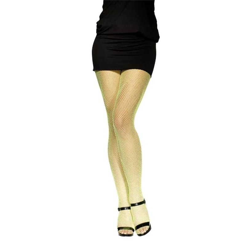 Fishnet Tights - Green