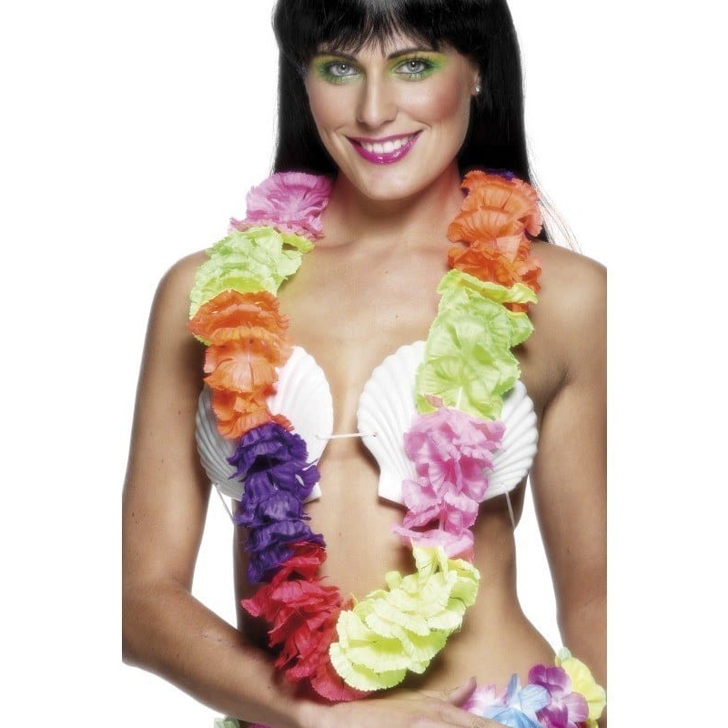 Brightly Coloured Hawaiian Garland