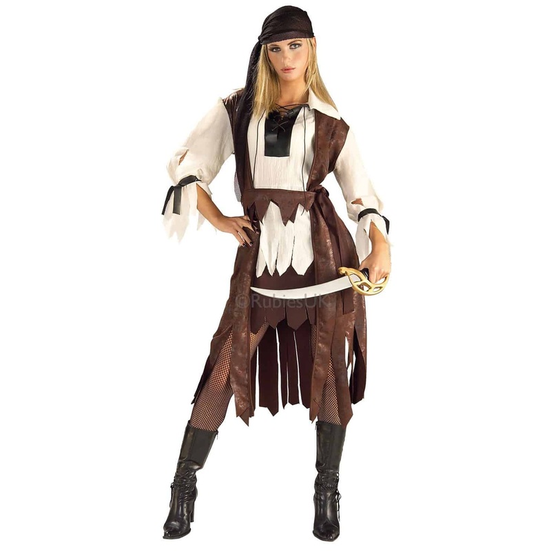 Caribbean Pirate Babe Costume